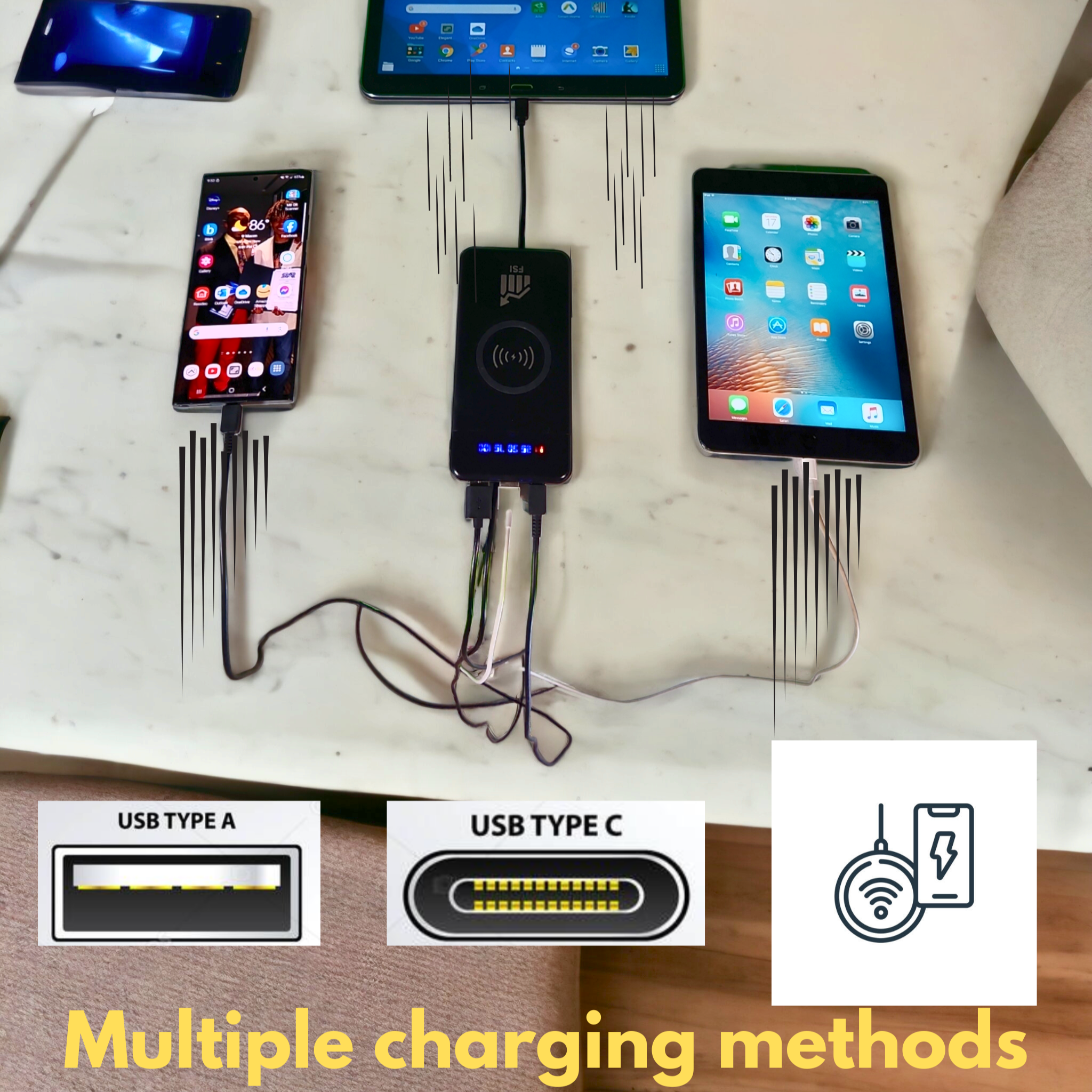 FSI Wireless Charging Power Bank - Image 4