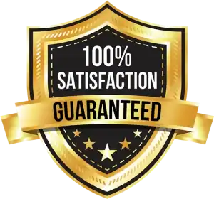 100% satisfaction guaranteed badge icon for FSI courses, emphasizing quality assurance and customer satisfaction.